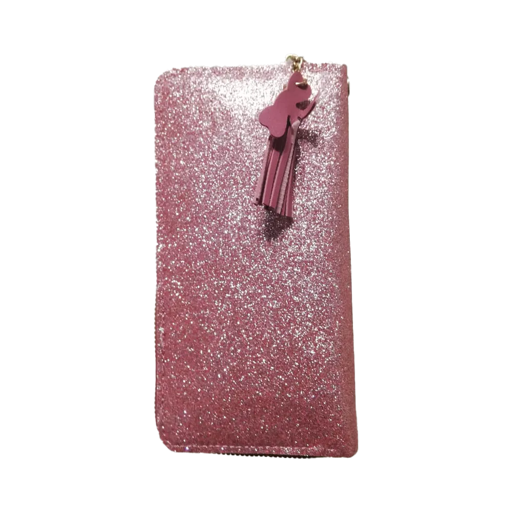 Pink Glitter Wallet - Image 3